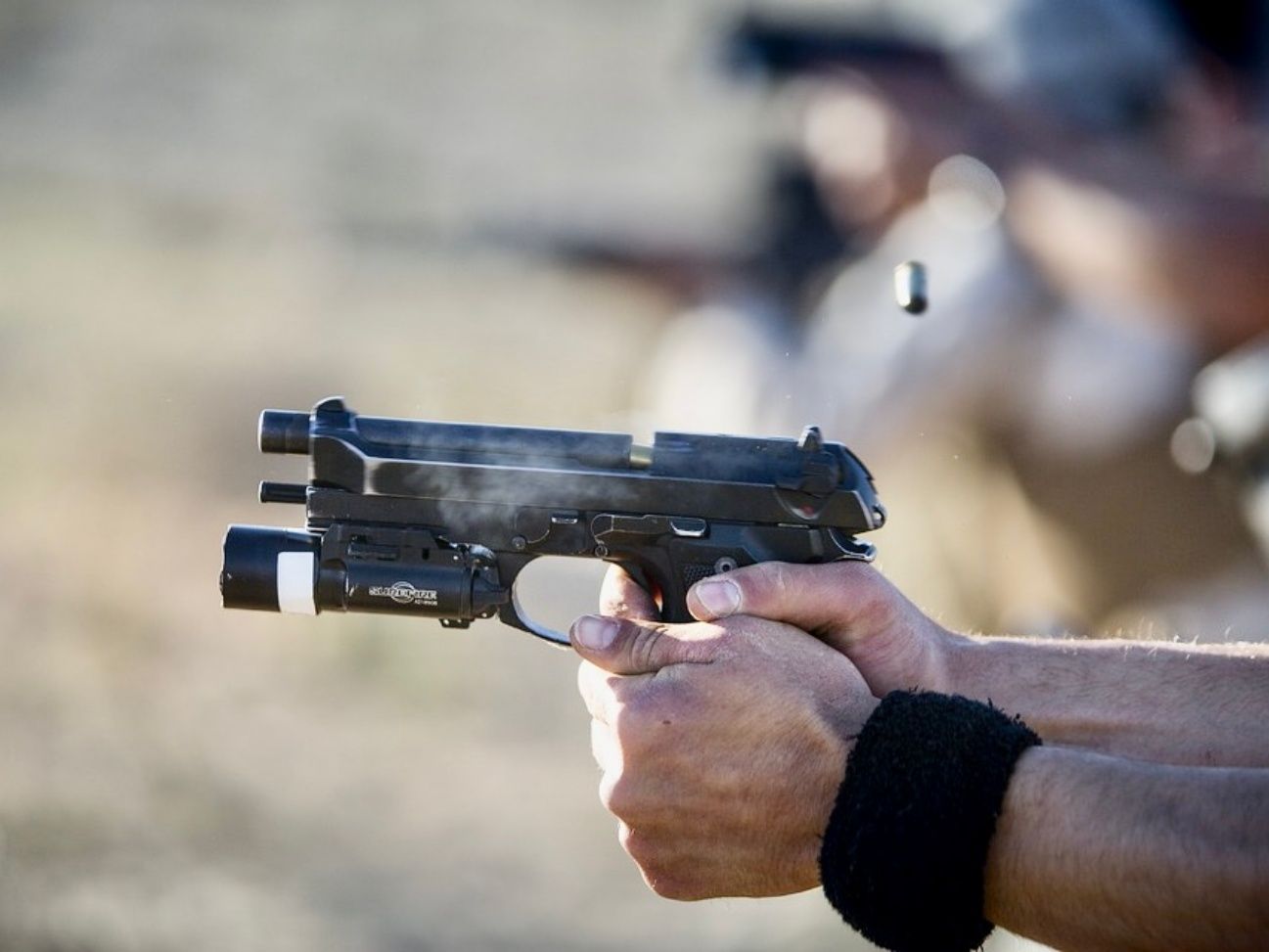 Ilustrasi penembakan