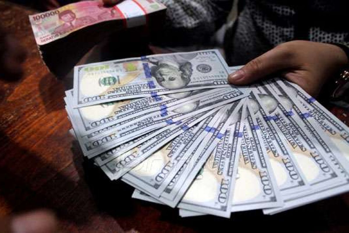 kurs rupiah turun