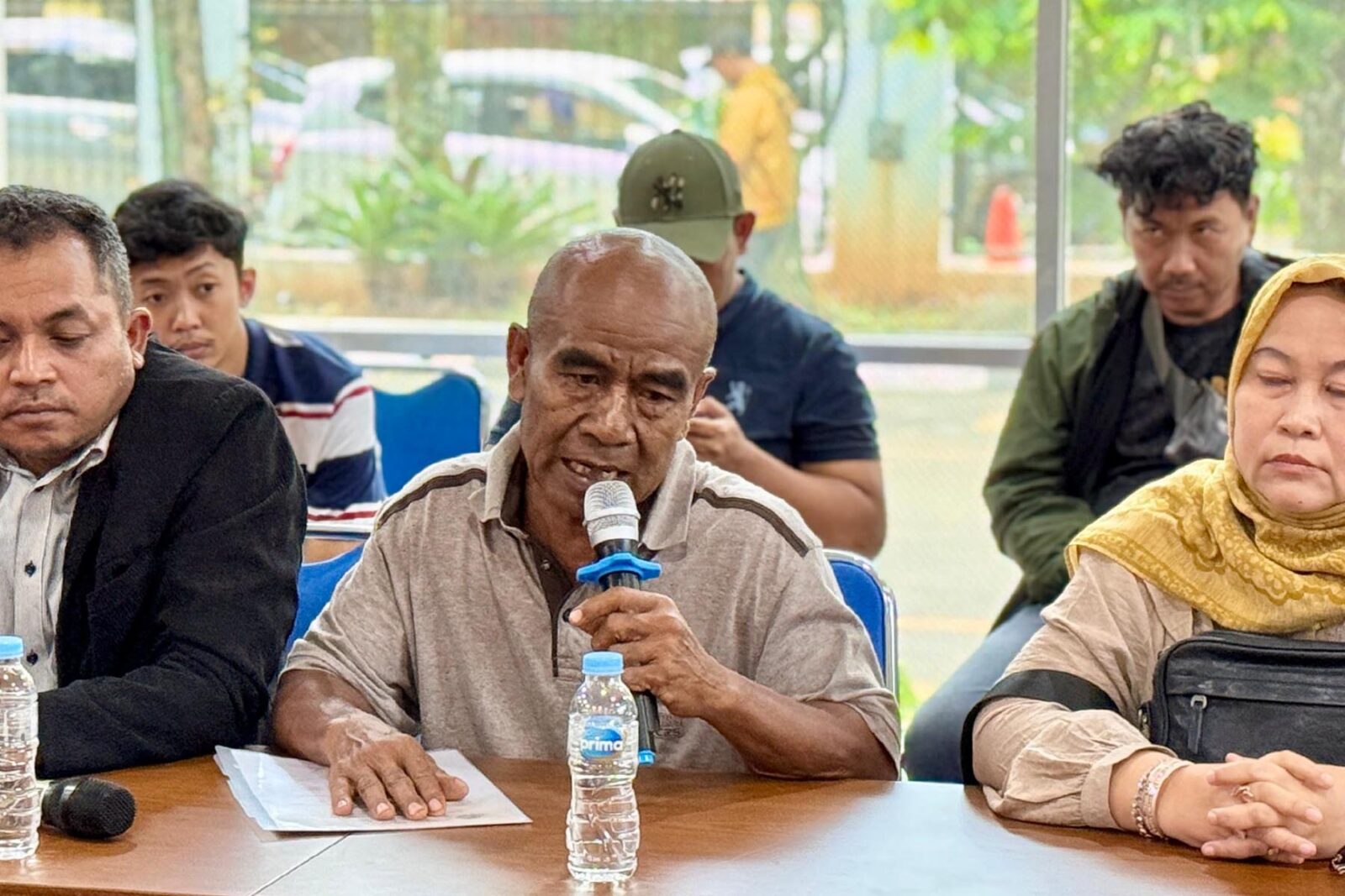 BPN Kota Depok audensi dengan achmadi dan memberikan solusi yakni mediasi