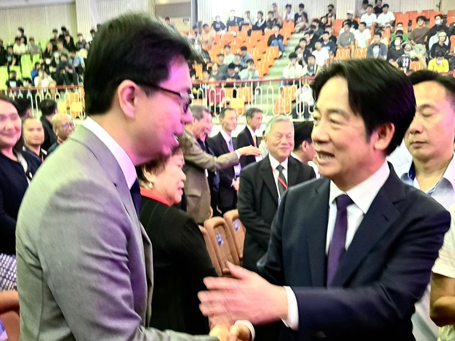 Ariawan Gunadi Temui Presiden Taiwan./