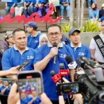 Mendag Budi Santoso saat Hari Konsumen Nasional./
