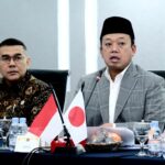Menteri Nusron saat membuka rakor JICA.