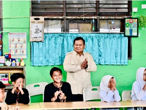 Presiden Prabowo dalam Hardiknas 2025,.