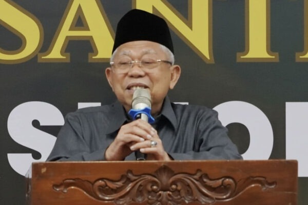 Ma ruf Amin Gagas Formula Santri Pemantik Peradaban Nusantara Hari Santri