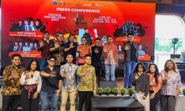 Jumpa pers di Parle Senayan, Jakarta, Jumat (17/4/2026).