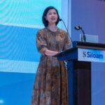 CEO Siloam International Hospitals, Caroline Riady di Jakarta, Sabtu (25/4)