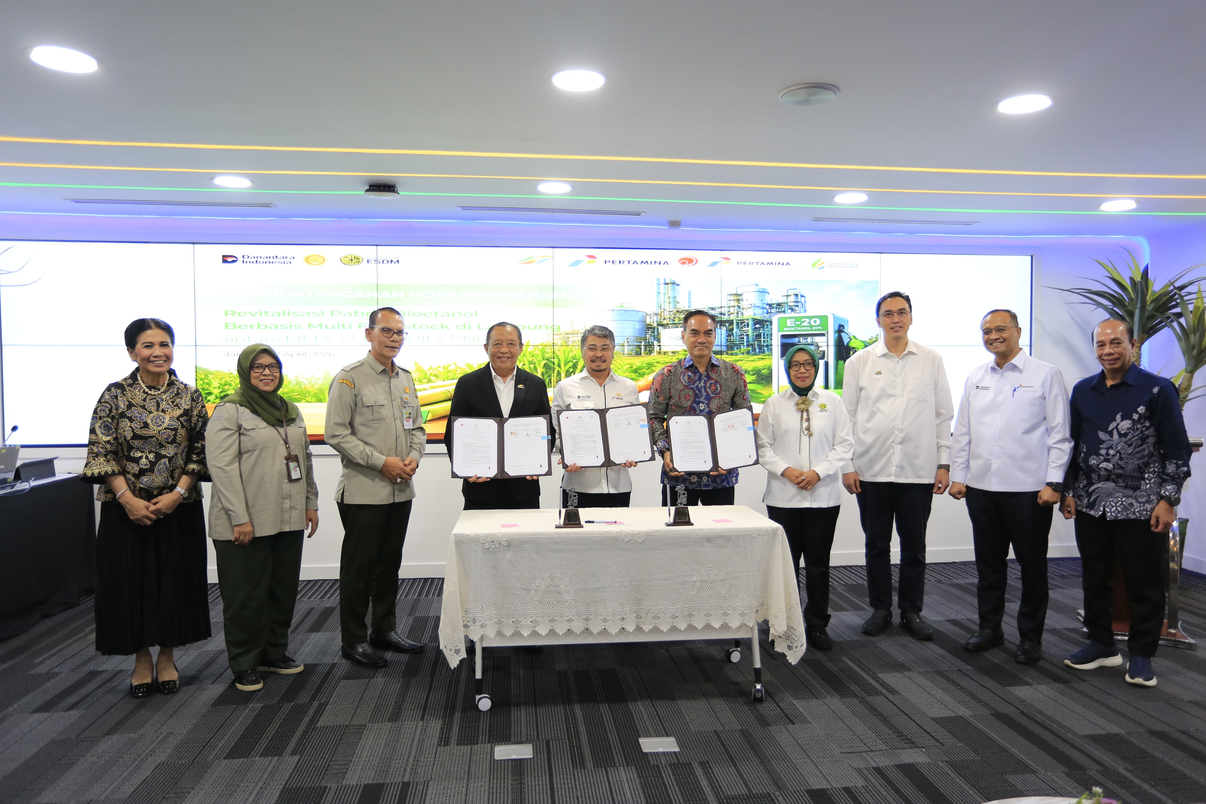 Sinergi Pengembangan Bioetanol (Dok PTPN)