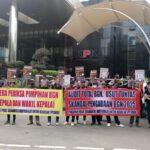 Aksi Massa depan KPK