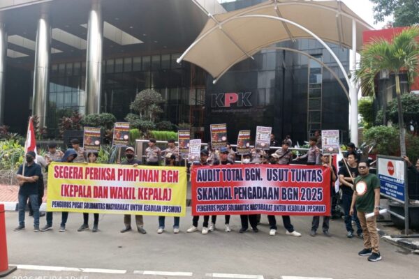 Aksi Massa depan KPK