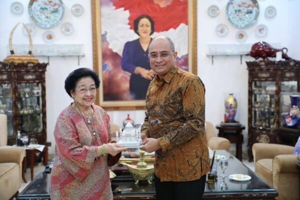 Megawati Soekarnoputri bertemu Dubes India