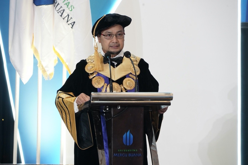 Rektor Universitas Mercu Buana, Prof. Dr. Andi Adriansyah, M.Eng.,