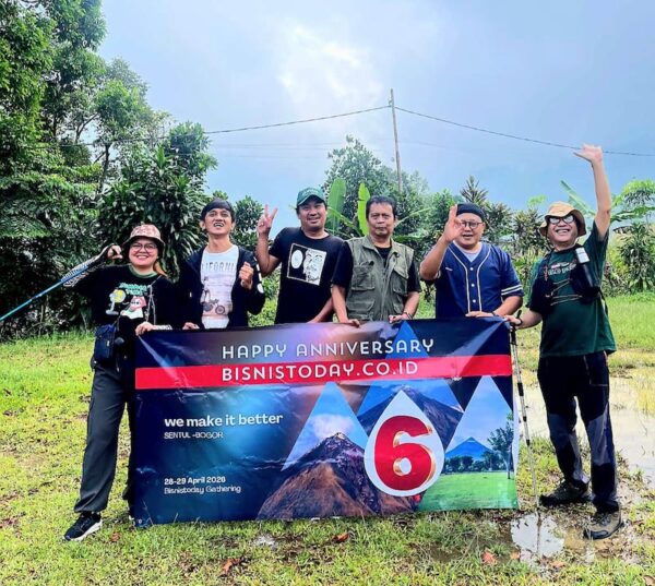 HUT ke-6 Bisnistoday.co.id