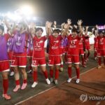 Tim sepak bola putri Korut Naegohyang FC (dok: Yonhap)