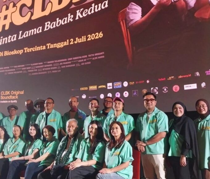 Gala Premier film CLBK garapan MIR Productions siap menyuguhkan romansa unik lintas generasi di bioskop mulai 2 Juli 2026.