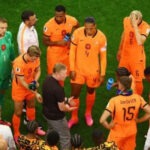 Timnas Belanda saat jeda hidrasi. (dok:Completesports)