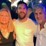 Lionel Messi dan kedua orang tuanya. (dok: Instagram)