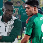 Pemain Meksiko, Julian Quinones (kiri) dan Raul Jimenez. (Dok:Elfutbolero)