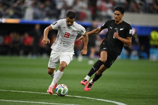 Pertandingan Iran vs Selandia Baru.(Turkiyetoday/AA Photo)