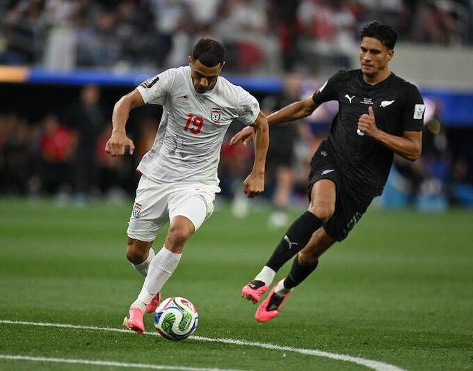 Pertandingan Iran vs Selandia Baru.(Turkiyetoday/AA Photo)
