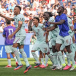 Timnas Prancis lolos ke Semifinal Piala Dunia 2026, setelah menang 2-0 atas Maroko. (dok: FFF)
