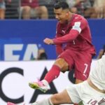 Cristiano Ronaldo dan Aymeric Laporte. (Dok:MundoDeportivo/Julio Cortez/Ap-LaPresse)