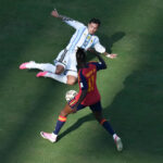 Spanyol bungkam Argentina di final Piala Dunia 2026. (Dok:EFE/EPA/SHAWN THEW)