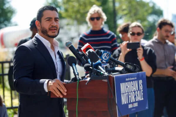 Politikus Partai Demokrat Abdul El-Sayed (Dok:Reuters)