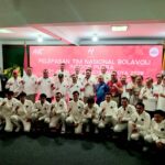 Acara Pelepasan Timnas Bola Voli Putra ke Asian Games 2026 di Padepokan Voli Sentul, Bogor. (Adi/bisnistoday)