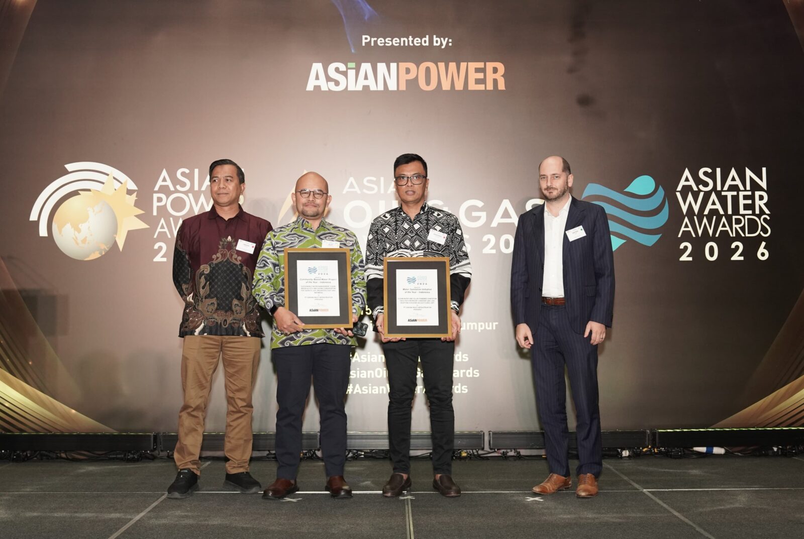 PT SMI Raih Dua Penghargaan Asian Water Awards 2026 atas Kontribusi Pengelolaan Air Berkelanjutan